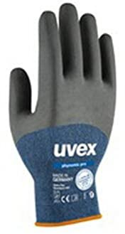 Uvex 60062 8 Phynomic Pro Schutzhandschuh, Größe: 8, Blau, Anthrazit