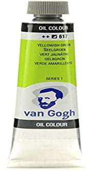 Van Gogh Ölfarbe, Gelb, Grün, Einheitsgröße