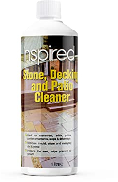 McKlords Ltd Inspired - Concentrated Stone, Decking and Patio Cleaner - 1 Litre
