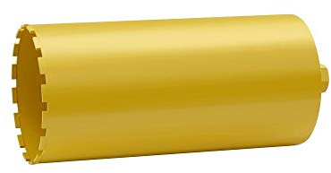 DeWalt, Corona de diamante para perforar en húmedo 152x400mm, acoplamiento 1 1/4' UNC hembra universal, para materiales estándar y duros