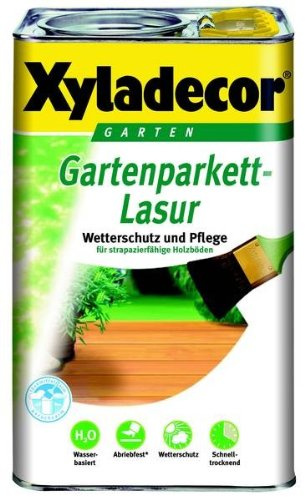 Xyladecor Gartenparkett-Lasur nussbaum 0,75 Liter