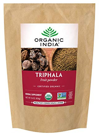 Organic India Bulk Herb Triphala Powder, 1 Pound