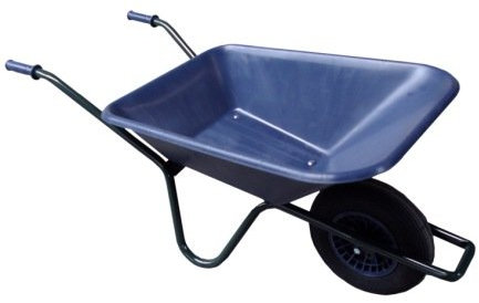 ALTRAD FORT Schubkarre Dunkelblau 90l Liter mit bruchsicherer PP-Mulde ***NEU***