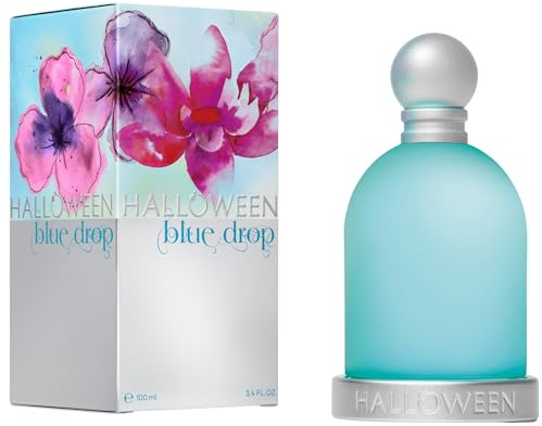 Halloween Blue Drop 100 ml, Eau de Toilette para Mujer, Aroma Fresco Amaderado Especiado, con Vaporizador