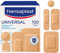 Hansaplast Cerotti UNIVERSAL, Cerotti impermeabili con elevato potere adesivo, Cerotti traspiranti per tutti i tipi di ferite, 1 confezione da 100 Pezzi in 4 formati