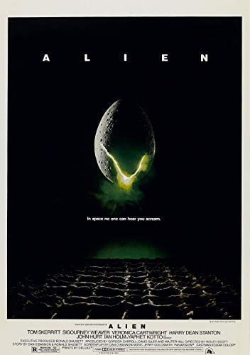 Poster Alien ...Sigourney Weaver.. Classic Movie 2 ... Various Sizes (A4 Size 21 x 29 cms)