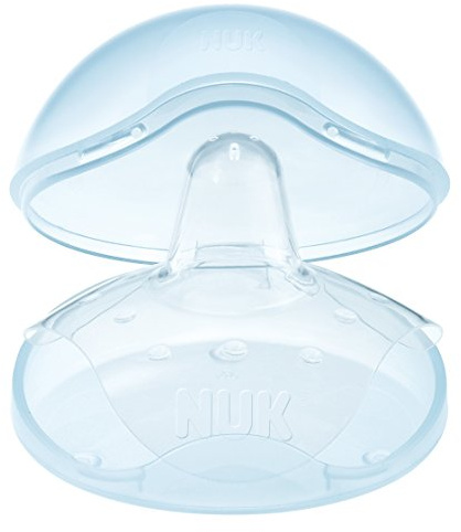 NUK Brusthütchen, 2er pack,blau