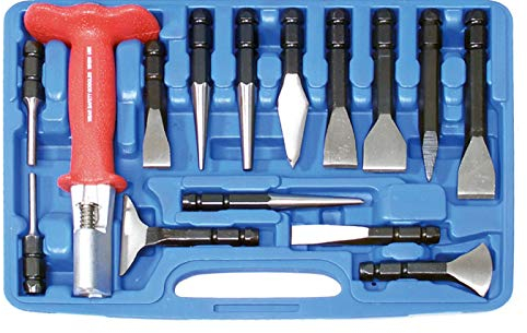 BGS Meißel- und Durchschläger-Satz - 15-tlg.