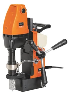 Fein JHM USA 101 Magnetic Base Drill with Uniform-Torque Motor and Integrated Coolant Tank for Metal Drilling - 1,050W, 1-1/2 HSS Cutter Max. Diameter, 2 Cutter Drilling Depth - 72725261124