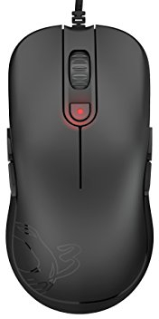 Ozone Gaming M10 Ratón Gaming Ergonómico con Cable para Ordenador, Sensor Óptico, USB, 2000 dpi, Negro