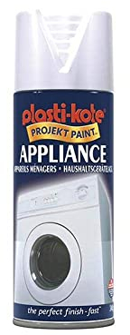 Plasti-Kote PKT619 Plasti-kote 619 400ml Appliance Enamel Gloss - White