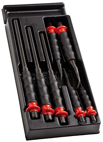 FACOM Modul Splint, Flach- und Kreuzmeissel, 7 Teiligaktionsartikel, 1 Stück, MOD.CG1