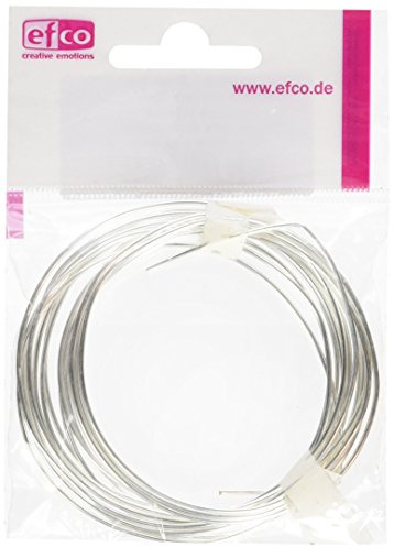 EFCO - Filo di Rame Placcato Argento, 1,2 mm, 3 m