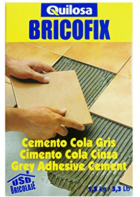 Quilosa Bricofix - Cemento cola gris