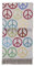 pad - Decke - Kuscheldecke - Peace - Multi - Bunt - 150 x 200 cm