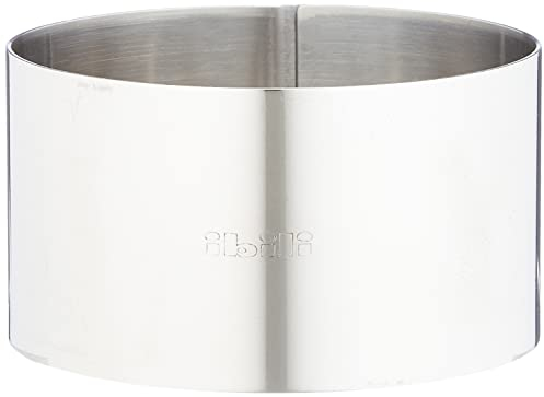 Ibili Clasica Dessertring rund, 8 cm Durchmesser, 4,5 cm Höhe, 1 Stück