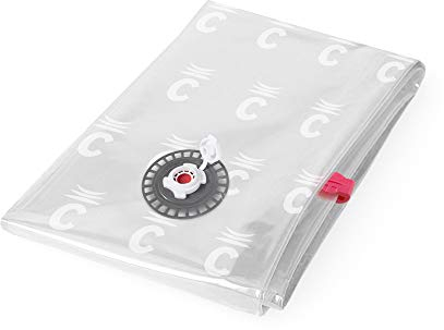 Compactor - Sac de rangement sous vide Taille M 90 x 55 cm - Rangement sous vide avec aspirateur pour vêtements, couettes et oreillers