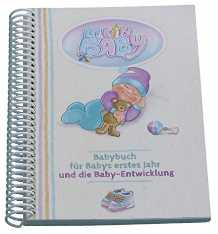 Babybuch für Babys erstes Jahr – Mein Baby ist ein Babytagebuch für Babyfotos und die wertvollen Momente/Erinnerungen aus der Baby-Entwicklung - ideal auch als Babygeschenk