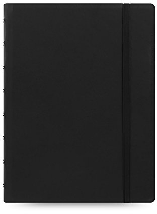 Filofax Notizbuch, A5, nachfüllbar, schwarz