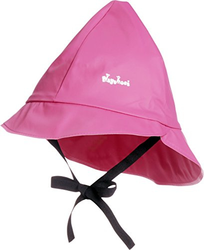 Playshoes Gorro de Lluvia Forrado Unisex niños, Forro de Algodón Rosa, 47
