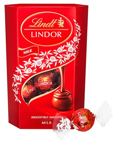 Lindt Lindor Milk Chocolate Truffles Box, 200g