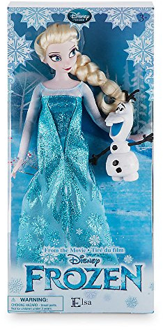 Elsa / Frozen - Die Eiskönigin Elsa, Puppe - original Disney