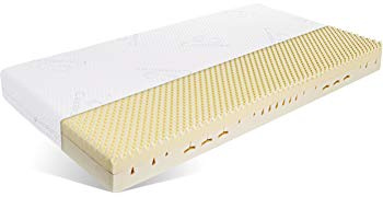 FMP Matratzenmanufaktur viscoelastische 7 Zonen Kombikern Visco/Kaltschaummatratze Visco-Air-Classic Medipurbezug Härte: H2 (bis max. 85kg) Gr. 90x200cm