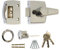 ERA 1430-37-1 40mm High Security Replacement Nightlatch - Chrome Effect Body , Grey