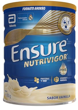 Ensure Advance Integratore Alimentare Proteico in Polvere, con 27 Vitamine e Minerali, Integratore Alimentare con Proteine, Calcio e HMB, Confezione 850g, Gusto Vaniglia