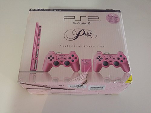 Playstation 2 - PS2 Konsole Slim, pink Starter Pack