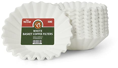 EDESIA ESPRESS - Pack de 500 filtros de papel para café - Para cafeteras de uso comercial - 90/240 mm
