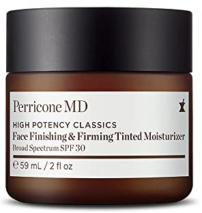 Perricone MD High Potency Classics Face Finishing & Firming Tinted Moisturiser SPF30, 59ml - Lightweight Hydrating Face Lotion with Antioxidants, Mineral Sun Protection, Suitable for All Skin Types