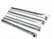 Roller Drawer Slides/Runners Bottom Fix Metal White Size 450mm