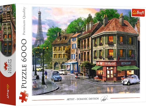 Trefl Street of Paris Puzzle (6000-Piece, Multi-Colour)