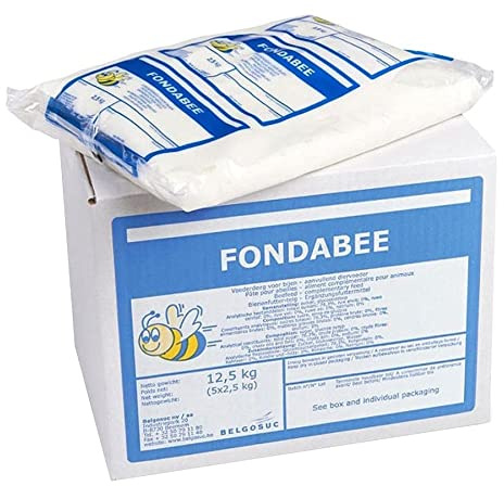 Belgosuc CANDITO per API FONDABEE alimento Superiore in Pasta per Apicoltura da kg. 2,5 (Scatola da 5 Pezzi)