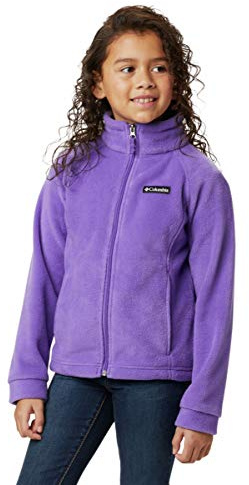 Columbia Baby Girls Benton Springs Fleece Jacket, Grape Gum, Small