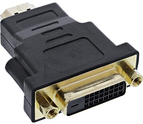 HDMI-DVI Adapter, 19pol St auf 24+1 Bu , vergoldete Kontakte