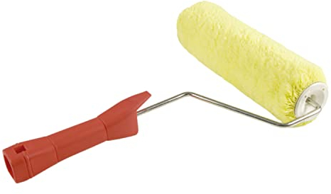 Amig - Rodillo para Fachadas Mod. 4350-220 mm - Tiene Mango de Polipropileno y Varilla de Acero Zincado - Poliamida 18 mm - Superficies Semi-Rugosas