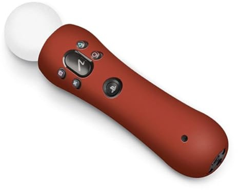Speedlink Guard Silikon Schutzhülle für den Playstation 3/PS3 Move Motion und Navigation Controller, rot