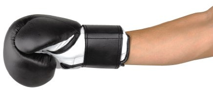Kwon Boxhandschuhe Fitness, schwarz, 12oz, 4002412
