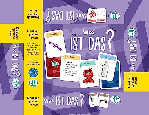 Klett Sprachen GmbH was ist das?: Deutsch spielend Lernen. 132 Karten, Handreichung