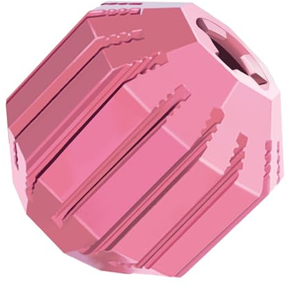 KONG Puppy Activity Ball - Chew Toy for Teething Puppies - Soft & Durable Natural Rubber Dog Toy - For Small Puppies