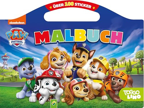 PAW Patrol Malbuch: Mit über 100 Stickern