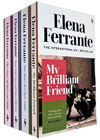 Neapolitan Novels Series Elena Ferrante Collection 4 Books Bundle (My Brilliant Friend, The Story of a New Name, Those Who Leave and Those Who Stay, Story of the Lost Child)