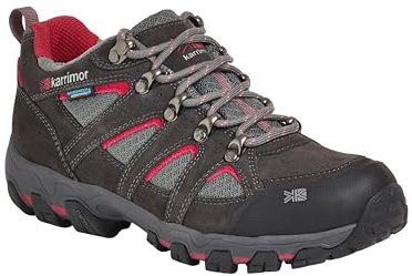 Karrimor Women's Bodmin Low 5 Ladies, Grey Dark Grey, 4 UK