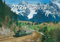 Eisenbahn-Kalender – Eisenbahn und Landschaft 2024: 12 Motive. Loks und Züge in herrlicher Landschaft. Großformat Wandkalender 49x34cm