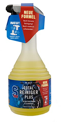 Dr. Wack - S100 Total Reiniger Plus 750 ml - Effektiver Motorrad-Reiniger mit Gel-Formel - Schonende Reinigung von Verschmutzungen - Hohe Ergiebigkeit & Reinigungskraft - Hochwertige Motorradpflege