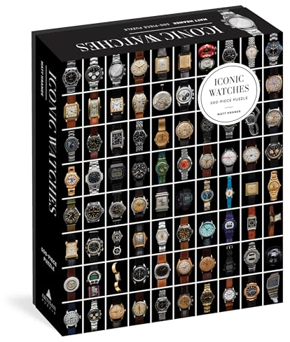 Iconic Watches 500-Piece Puzzle /anglais