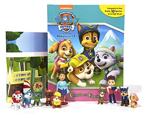 Nickelodeon Paw Patrol Mädchen Kompinen und Figuren