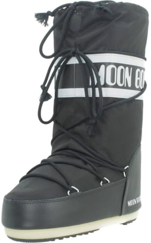 Moon Boot 140044, Stivali Invernali Unisex, Materiale suola: Gomma, Nero (Nero), 39-41